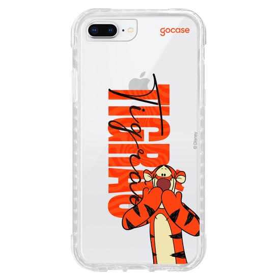 Capinha para celular Ursinho Pooh - Tigrão Big Name