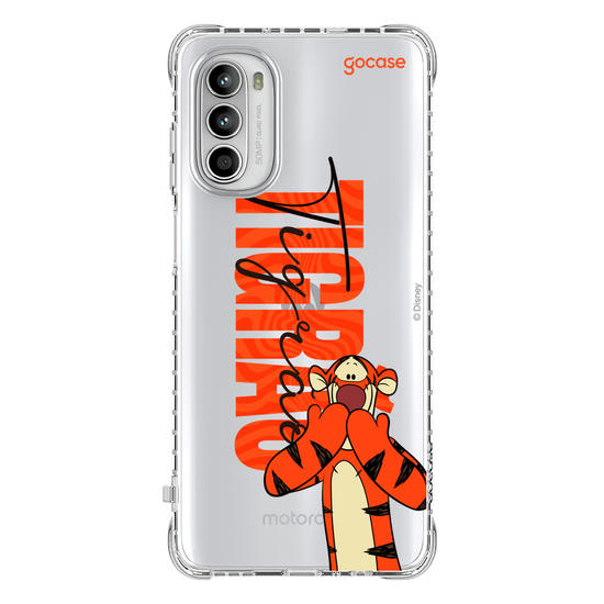 Capinha para celular Ursinho Pooh - Tigrão Big Name