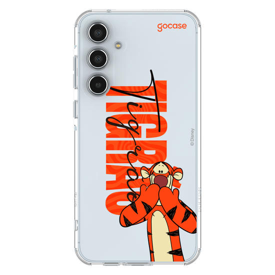 Capinha para celular Ursinho Pooh - Tigrão Big Name
