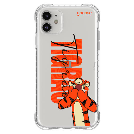 Capinha para celular Ursinho Pooh - Tigrão Big Name