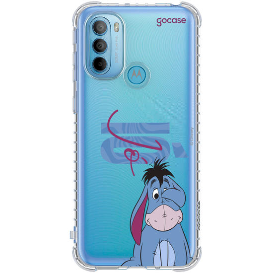 Capinha para celular Ursinho Pooh - Ió  Big Name