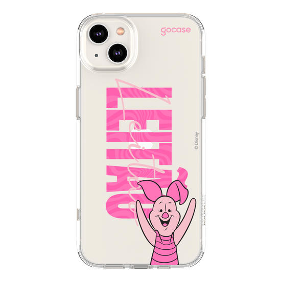 Capinha para celular Ursinho Pooh - Leitão Big Name