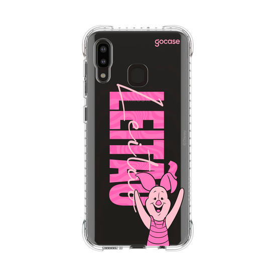 Capinha para celular Ursinho Pooh - Leitão Big Name