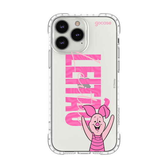 Capinha para celular Ursinho Pooh - Leitão Big Name