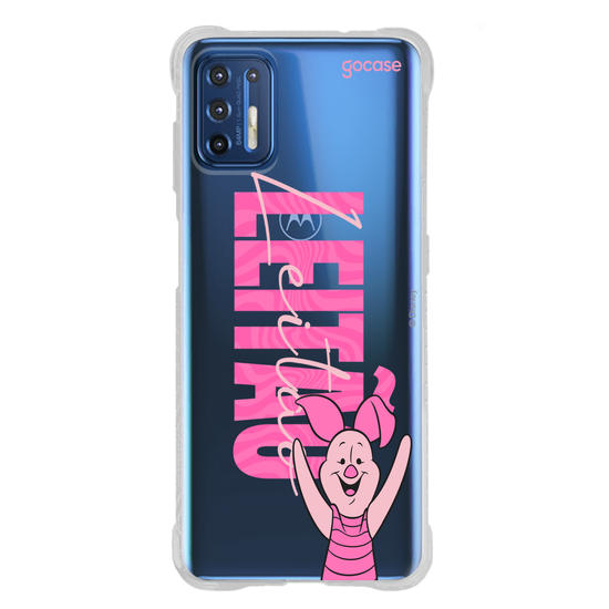 Capinha para celular Ursinho Pooh - Leitão Big Name