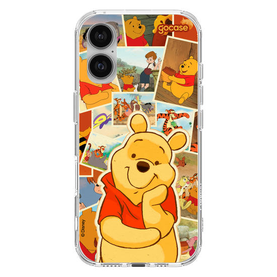Capinha para celular Ursinho Pooh - Quadros de Memórias