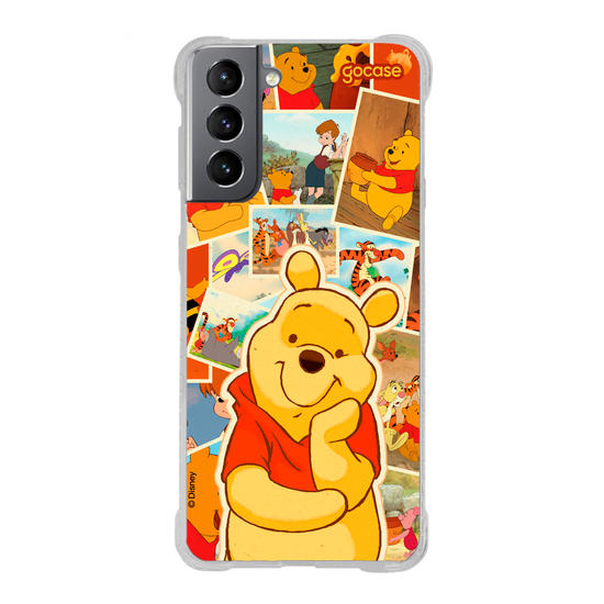 Capinha para celular Ursinho Pooh - Quadros de Memórias
