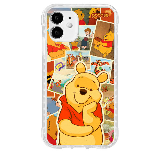 Capinha para celular Ursinho Pooh - Quadros de Memórias