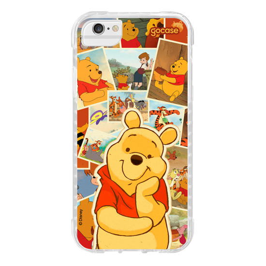 Capinha para celular Ursinho Pooh - Quadros de Memórias