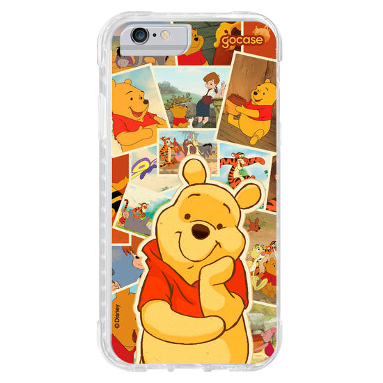 Capinha para celular Ursinho Pooh - Quadros de Memórias