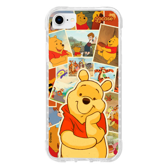 Capinha para celular Ursinho Pooh - Quadros de Memórias