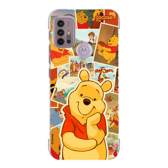Capinha para celular Ursinho Pooh - Quadros de Memórias
