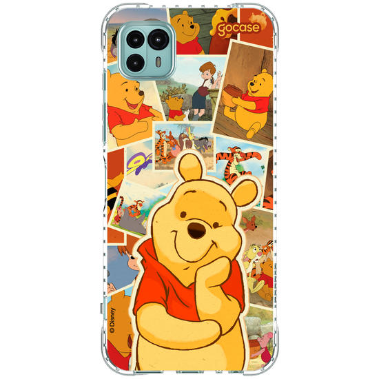 Capinha para celular Ursinho Pooh - Quadros de Memórias