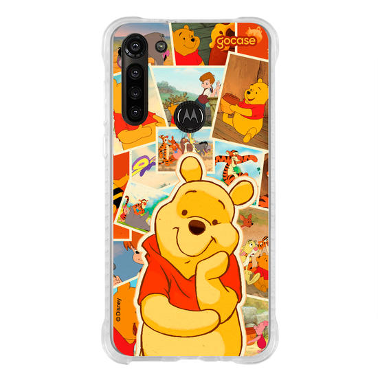 Capinha para celular Ursinho Pooh - Quadros de Memórias