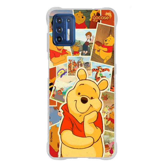 Capinha para celular Ursinho Pooh - Quadros de Memórias