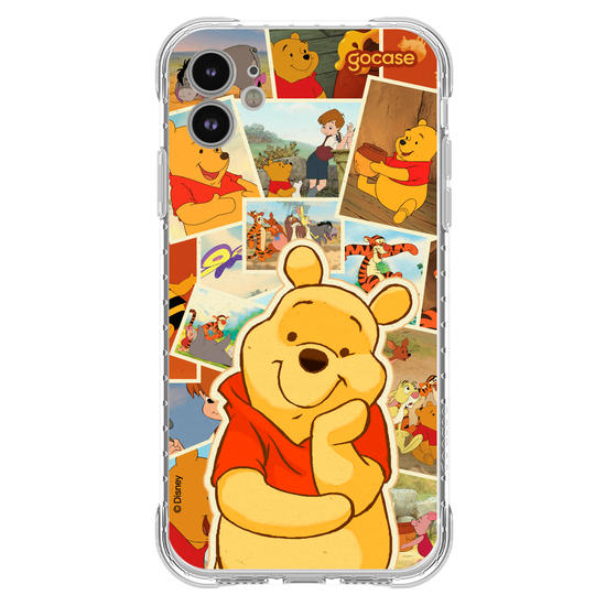 Capinha para celular Ursinho Pooh - Quadros de Memórias