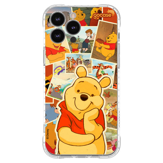 Capinha para celular Ursinho Pooh - Quadros de Memórias