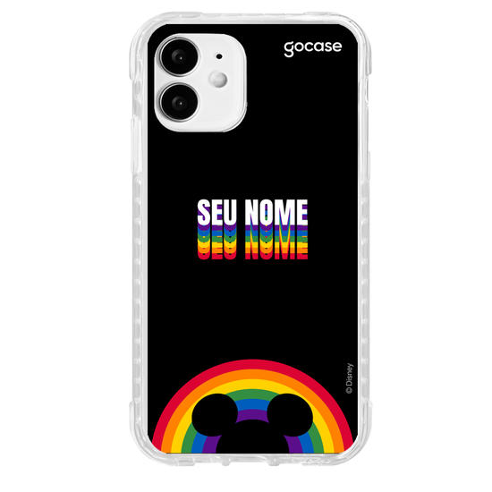 Capinha para celular Disney - Pride - Nome Arco-Iris