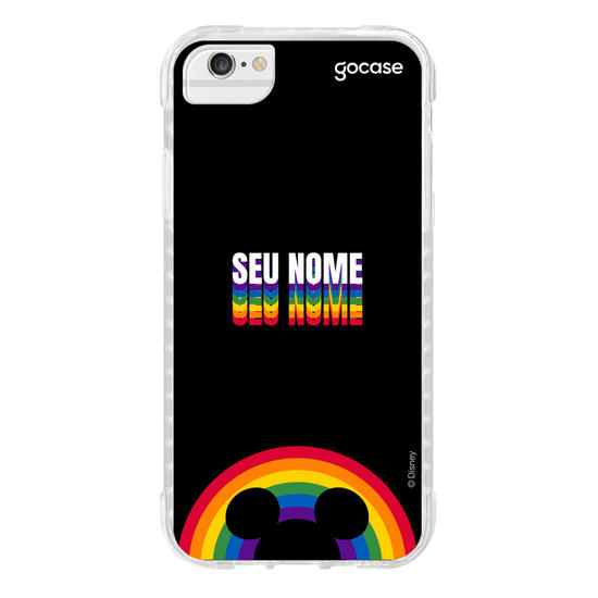 Capinha para celular Disney - Pride - Nome Arco-Iris