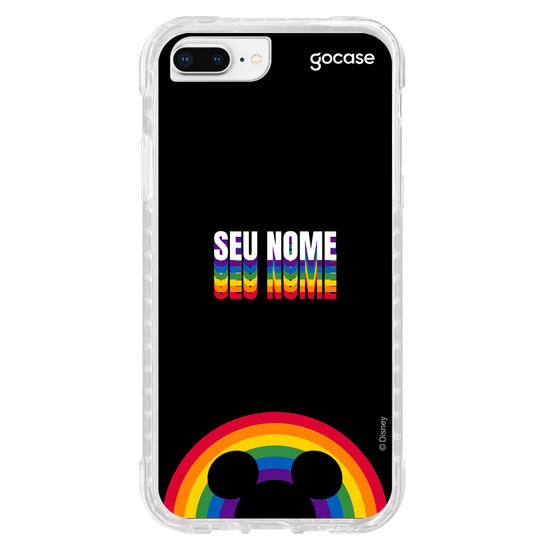 Capinha para celular Disney - Pride - Nome Arco-Iris