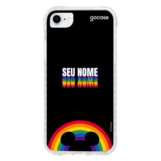Capinha para celular Disney - Pride - Nome Arco-Iris