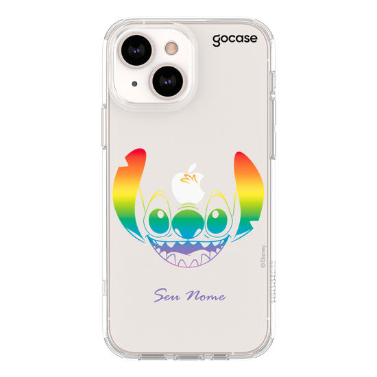 Capinha para celular Disney - Pride - Stitch Colorido