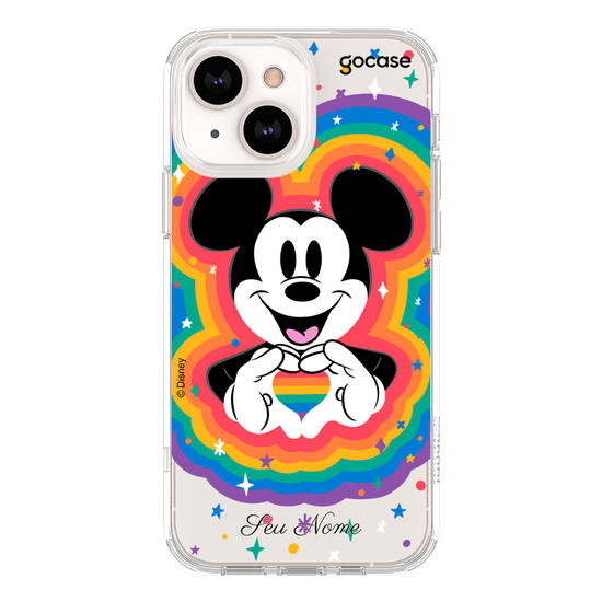 Capinha para celular Disney Pride - Mickey Colorful Pride