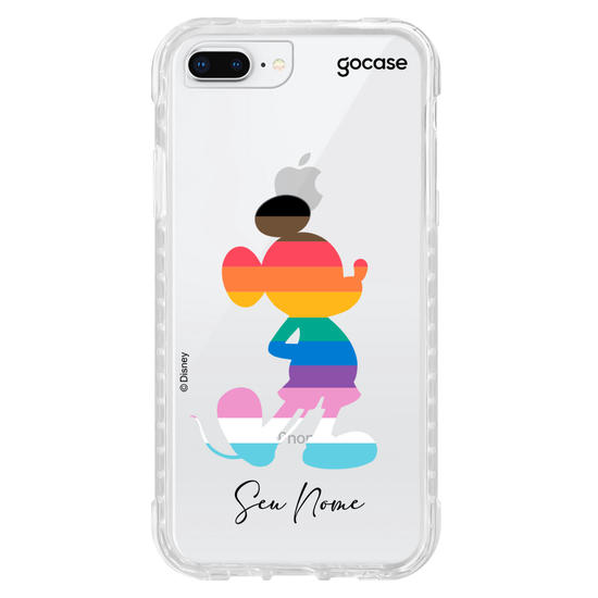 Capinha para celular Disney Pride - Mickey & Minnie Rainbow