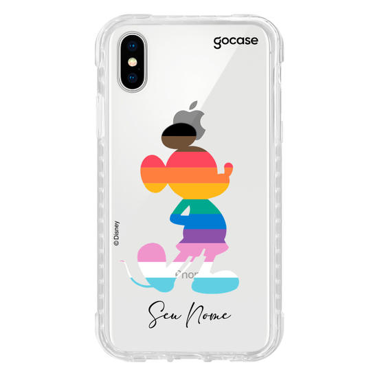 Capinha para celular Disney Pride - Mickey & Minnie Rainbow