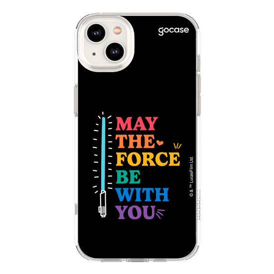 Capinha para celular Star Wars Pride - Frase Arco-íris