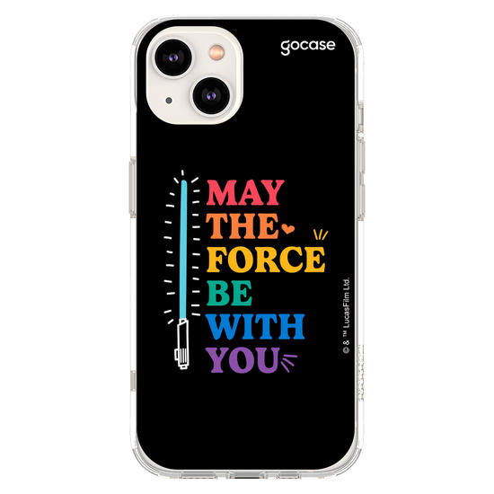Capinha para celular Star Wars Pride - Frase Arco-íris