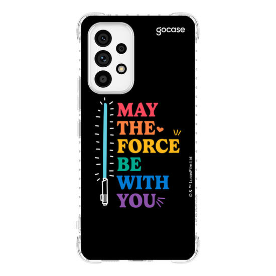 Capinha para celular Star Wars Pride - Frase Arco-íris