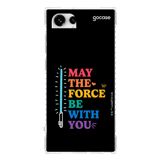 Capinha para celular Star Wars Pride - Frase Arco-íris