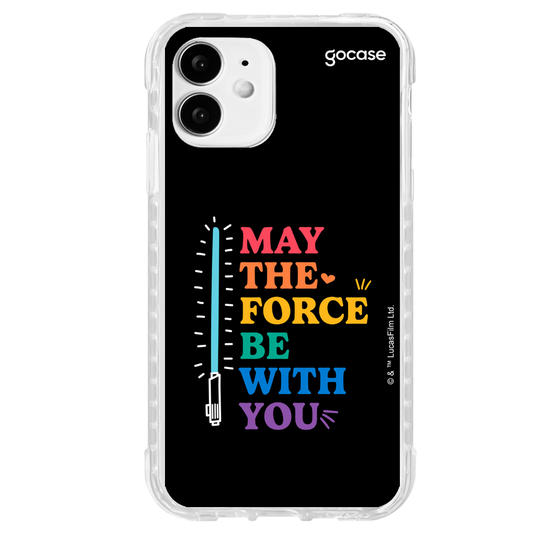 Capinha para celular Star Wars Pride - Frase Arco-íris