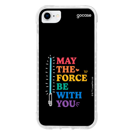 Capinha para celular Star Wars Pride - Frase Arco-íris