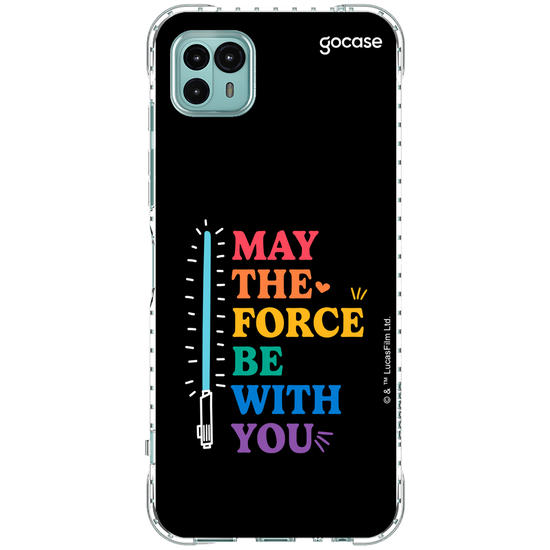 Capinha para celular Star Wars Pride - Frase Arco-íris
