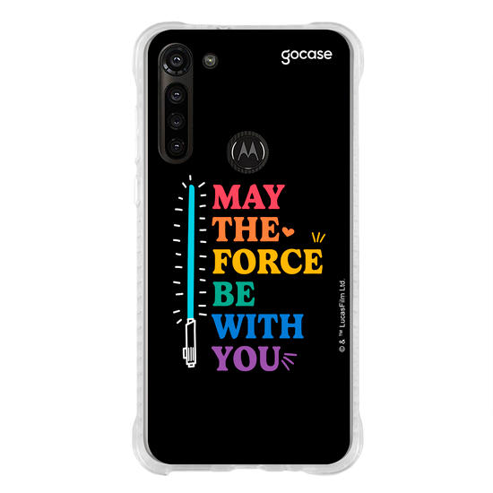 Capinha para celular Star Wars Pride - Frase Arco-íris