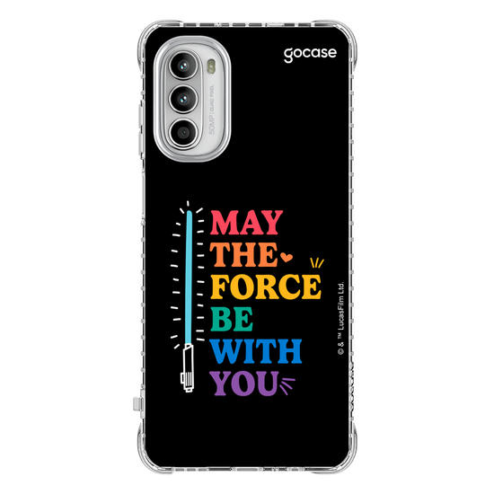 Capinha para celular Star Wars Pride - Frase Arco-íris