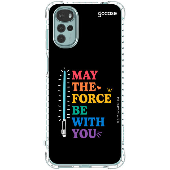 Capinha para celular Star Wars Pride - Frase Arco-íris