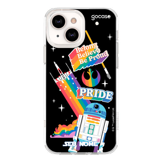 Capinha para celular Star Wars Pride - Belong, Believe, Be Proud