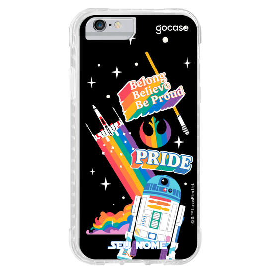 Capinha para celular Star Wars Pride - Belong, Believe, Be Proud