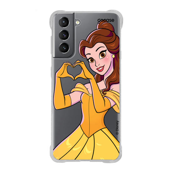 Capinha para celular Disney - Princesas - Bella Coração