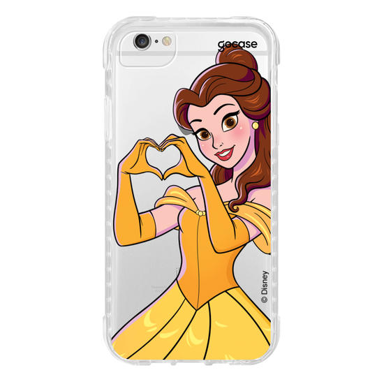 Capinha para celular Disney - Princesas - Bella Coração