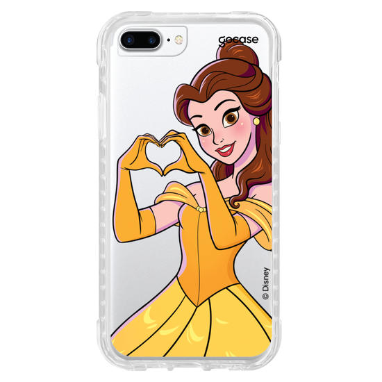 Capinha para celular Disney - Princesas - Bella Coração