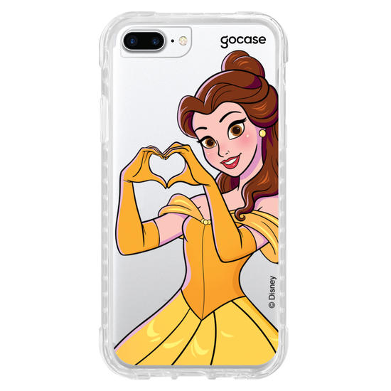 Capinha para celular Disney - Princesas - Bella Coração