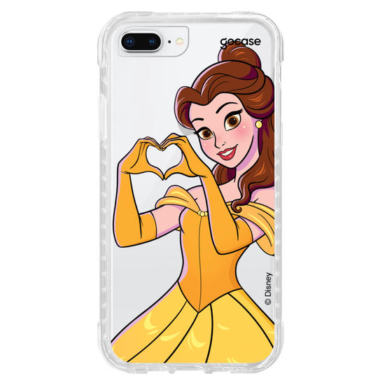Capinha para celular Disney - Princesas - Bella Coração
