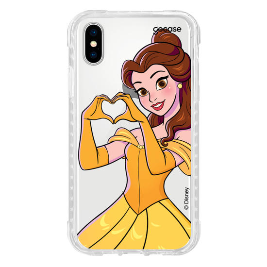 Capinha para celular Disney - Princesas - Bella Coração