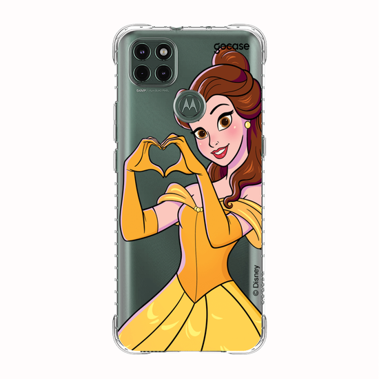 Capinha para celular Disney - Princesas - Bella Coração
