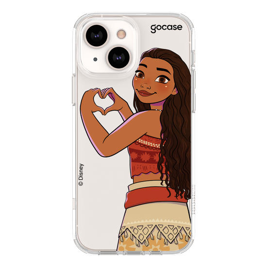 Capinha para celular Disney - Princesas - Moana Coração