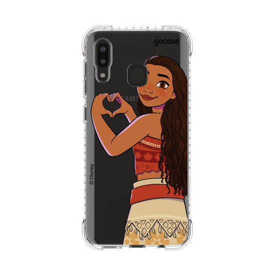 Capinha para celular Disney - Princesas - Moana Coração